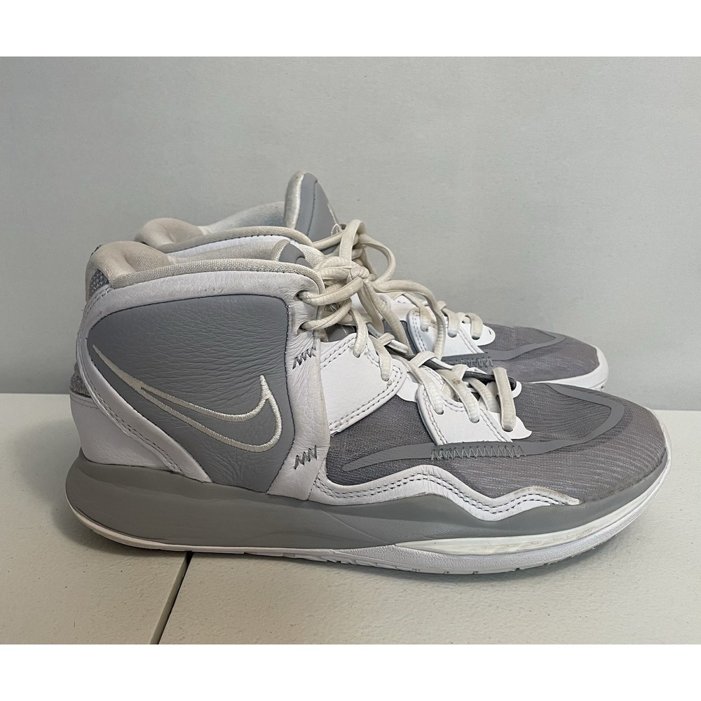 Nike Men's Kyrie Infinity Basketball Gray White Air Zoom DO9616-001 Shoes‎ SZ 7
